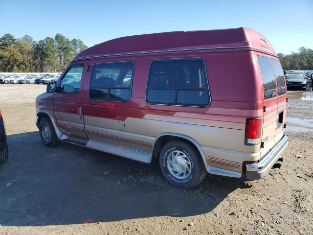 1FDRE14L1WHB50157 - 1998 FORD ECONOLINE E150 VAN RED photo 2