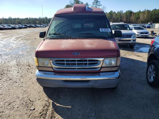 1FDRE14L1WHB50157 - 1998 FORD ECONOLINE E150 VAN RED photo 5