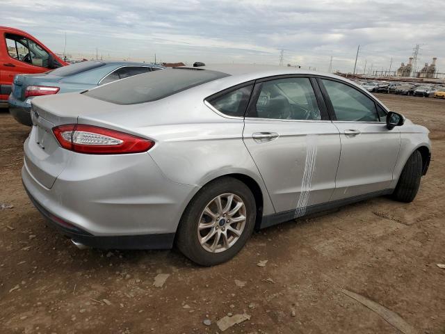 3FA6P0G71FR118629 - 2015 FORD FUSION S SILVER photo 3