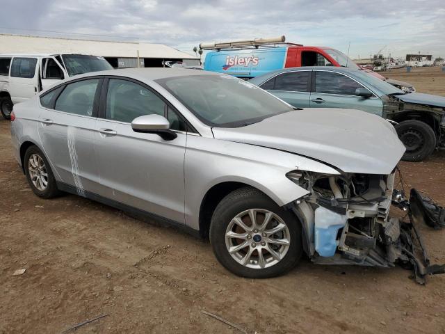 3FA6P0G71FR118629 - 2015 FORD FUSION S SILVER photo 4