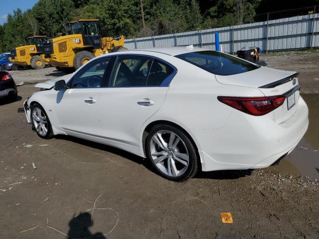 JN1EV7APXKM541874 - 2019 INFINITI Q50 LUXE WHITE photo 2