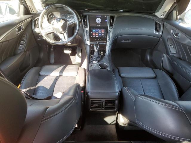 JN1EV7APXKM541874 - 2019 INFINITI Q50 LUXE WHITE photo 8