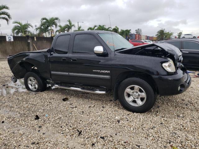 5TBRT34116S481278 - 2006 TOYOTA TUNDRA ACCESS CAB SR5 BLACK photo 4