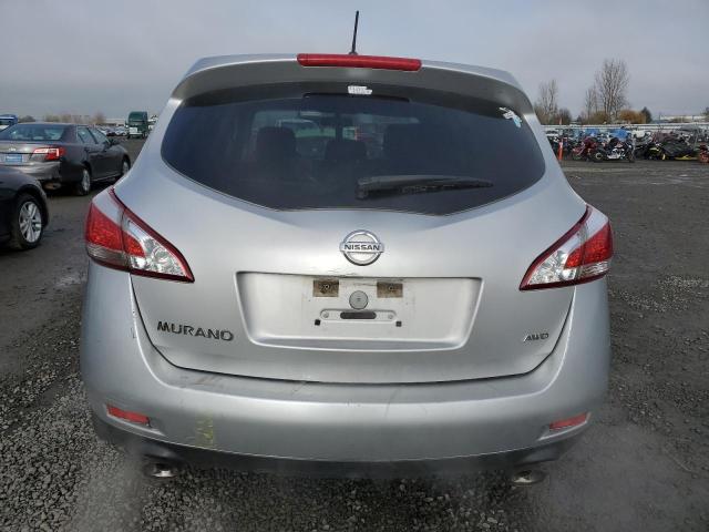 JN8AZ1MW5CW211358 - 2012 NISSAN MURANO S SILVER photo 6