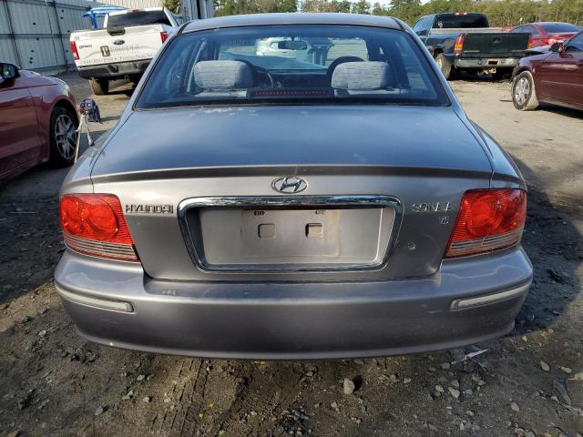 KMHWF35H55A128112 - 2005 HYUNDAI SONATA GLS GRAY photo 6