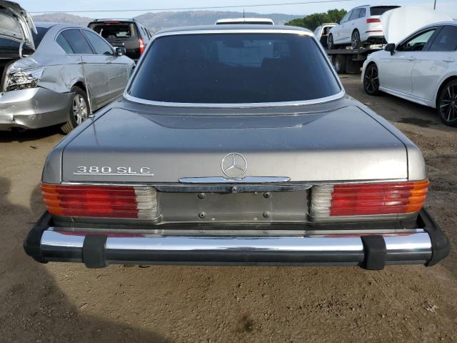 WDBBA25A3BB001412 - 1981 MERCEDES-BENZ 380 SLC GRAY photo 6