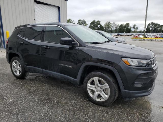 3C4NJDAN0PT524251 - 2023 JEEP COMPASS SPORT BLACK photo 4