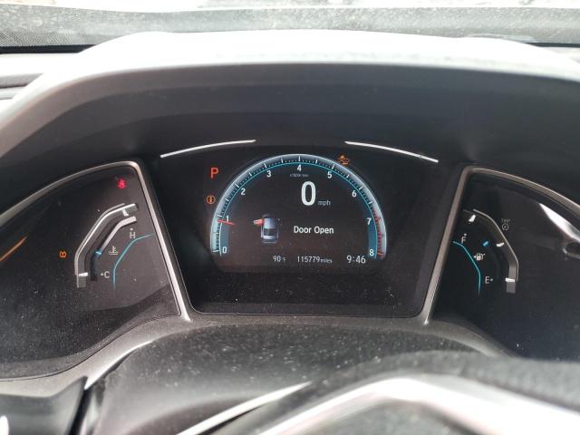 19XFC2F80HE003784 - 2017 HONDA CIVIC EX SILVER photo 9