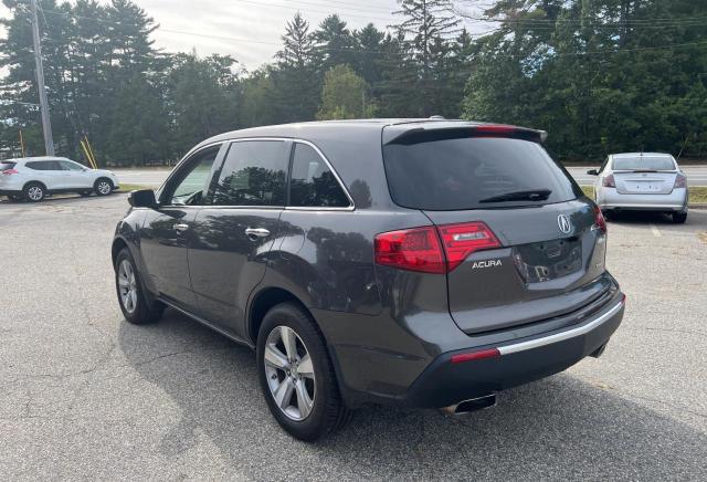 2HNYD2H62BH544228 - 2011 ACURA MDX TECHNOLOGY ნაცრისფერი ფოტო 3