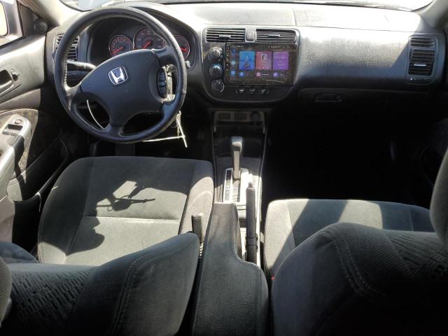 1HGEM22945L030479 - 2005 HONDA CIVIC EX SILVER photo 8