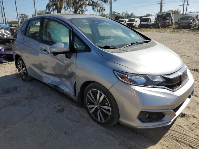 3HGGK5H07KM721878 - 2019 HONDA FIT EXL SILVER photo 4