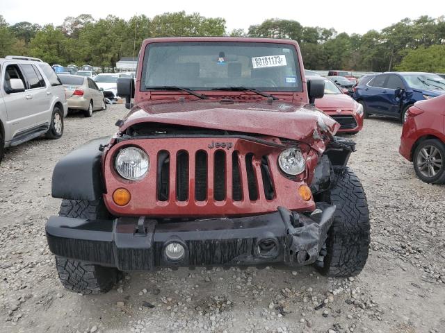 1J4FA24158L502898 - 2008 JEEP WRANGLER X ORANGE photo 5