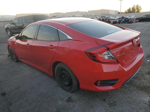 2HGFC2F50JH522805 - 2018 HONDA CIVIC LX RED photo 2