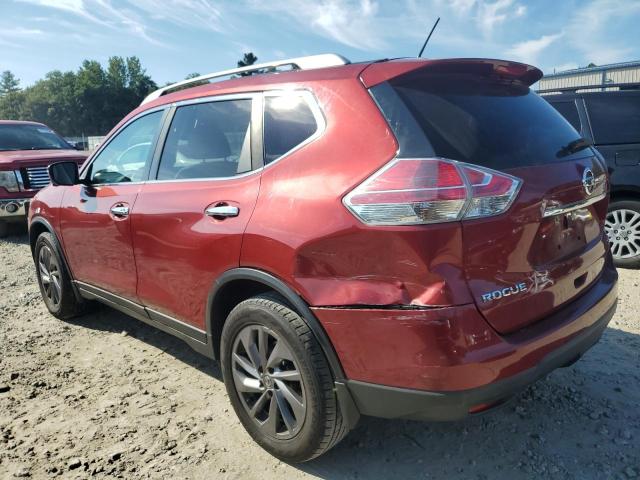 5N1AT2MVXGC852065 - 2016 NISSAN ROGUE S RED photo 2