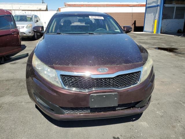 5XXGM4A77CG081796 - 2012 KIA OPTIMA LX Бордовий фото 5