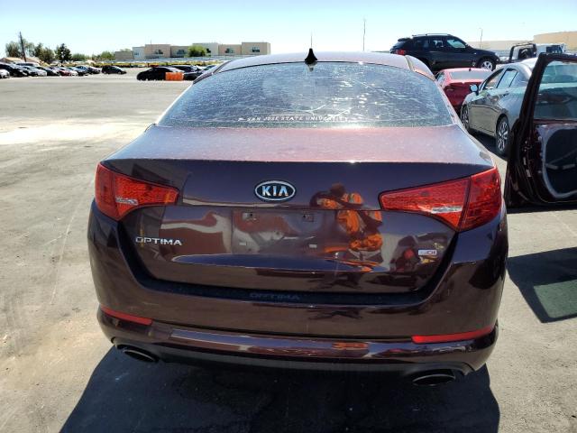 5XXGM4A77CG081796 - 2012 KIA OPTIMA LX Бордовий фото 6
