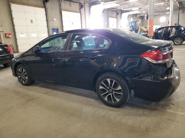 19XFB2F85DE067395 - 2013 HONDA CIVIC EX Қара фото 2