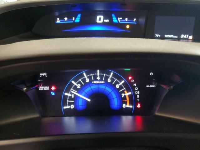 19XFB2F85DE067395 - 2013 HONDA CIVIC EX Қара фото 9