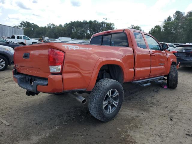5TFRZ5CN9GX006172 - 2016 TOYOTA TACOMA ACCESS CAB Naranja foto 3