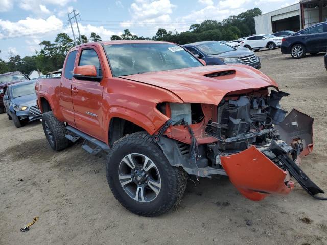 5TFRZ5CN9GX006172 - 2016 TOYOTA TACOMA ACCESS CAB Naranja foto 4