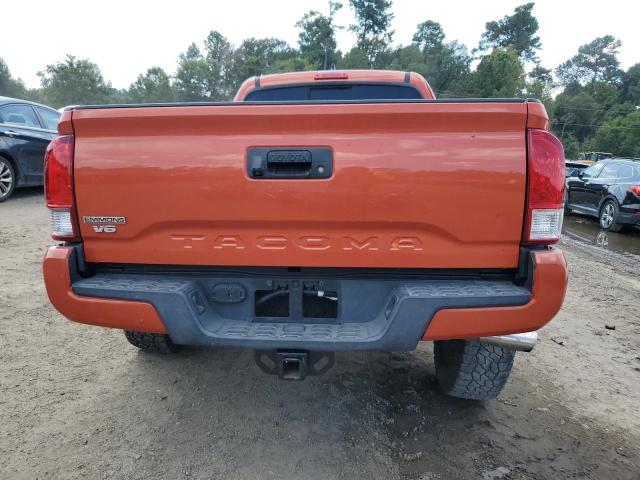 5TFRZ5CN9GX006172 - 2016 TOYOTA TACOMA ACCESS CAB Naranja foto 6