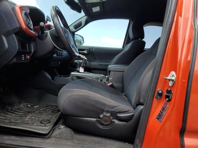 5TFRZ5CN9GX006172 - 2016 TOYOTA TACOMA ACCESS CAB Naranja foto 7