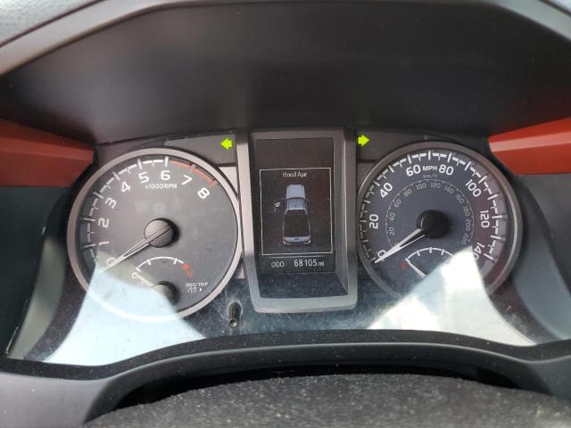 5TFRZ5CN9GX006172 - 2016 TOYOTA TACOMA ACCESS CAB Naranja foto 9