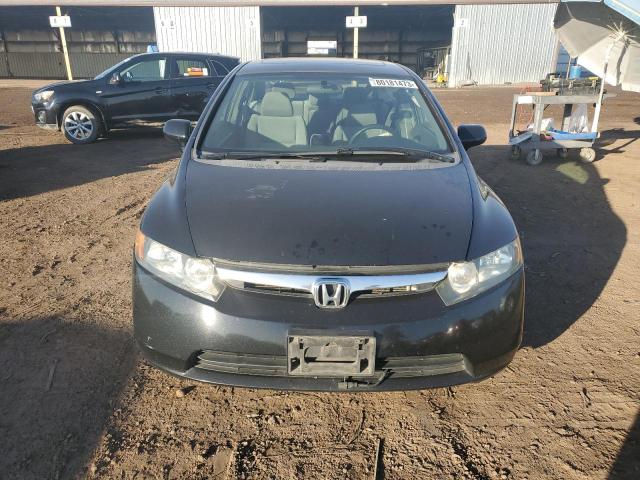 1HGFA16868L030691 - 2008 HONDA CIVIC EX BLACK photo 5