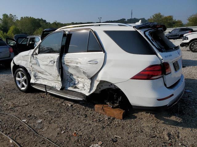 4JGDA5HB6GA719609 - 2016 MERCEDES-BENZ GLE 350 4MATIC WHITE photo 2