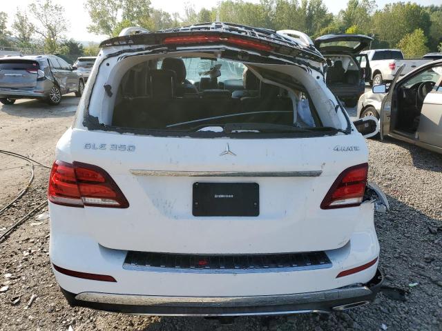4JGDA5HB6GA719609 - 2016 MERCEDES-BENZ GLE 350 4MATIC WHITE photo 6