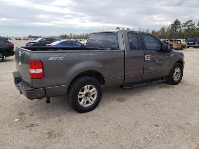 1FTRX12W08KB20679 - 2008 FORD F150 GRAY photo 3