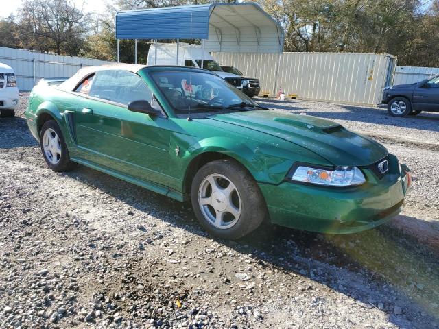 1FAFP44431F149825 - 2001 FORD MUSTANG GREEN photo 4