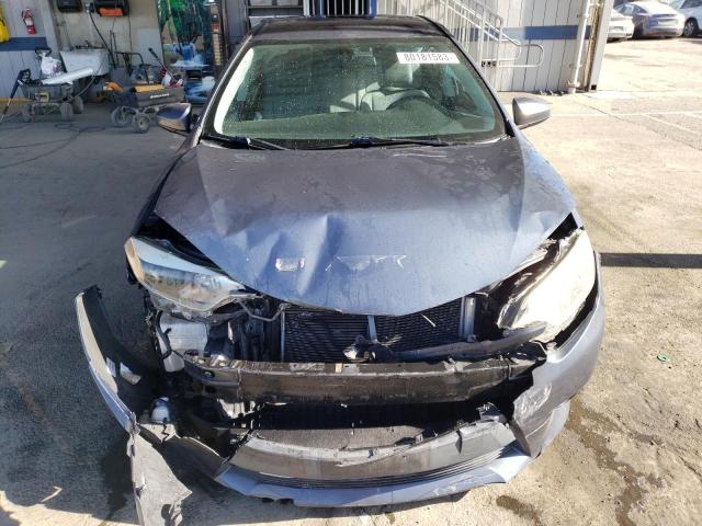 2T1BURHE6EC176873 - 2014 TOYOTA COROLLA L GRAY photo 5