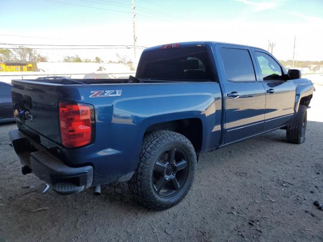 3GCUKREC6HG385915 - 2017 CHEVROLET SILVERADO K1500 LT BLUE photo 3