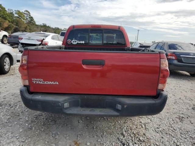 5TETX22N86Z257395 - 2006 TOYOTA TACOMA ACCESS CAB RED photo 6