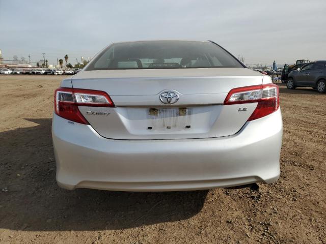 4T4BF1FK4CR265458 - 2012 TOYOTA CAMRY BASE SILVER photo 6