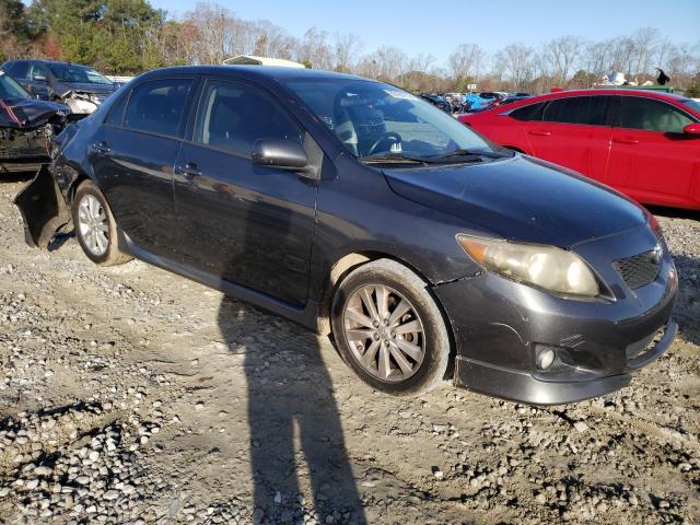 1NXBU4EE9AZ346188 - 2010 TOYOTA COROLLA BASE GRAY photo 4