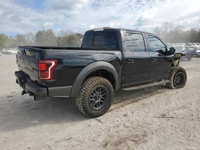 1FTFW1RG0JFE44346 - 2018 FORD F150 RAPTOR BLACK photo 3