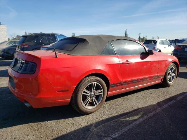 1ZVBP8EM3D5236565 - 2013 FORD MUSTANG RED photo 3