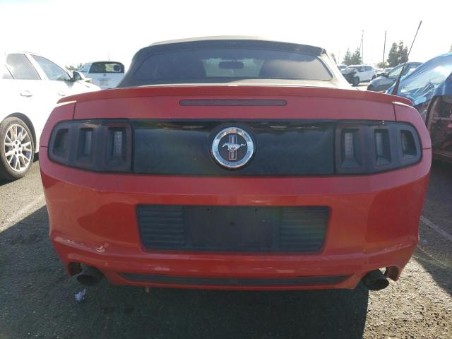 1ZVBP8EM3D5236565 - 2013 FORD MUSTANG RED photo 6