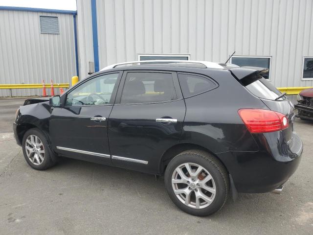 JN8AS5MV7BW312855 - 2011 NISSAN ROGUE S 黑色 照片 2