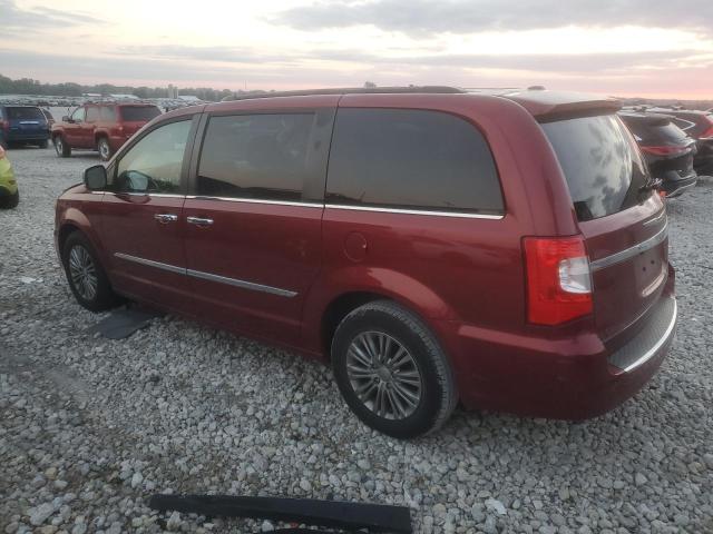 2C4RC1CG6GR208669 - 2016 CHRYSLER TOWN & COU TOURING L MAROON photo 2
