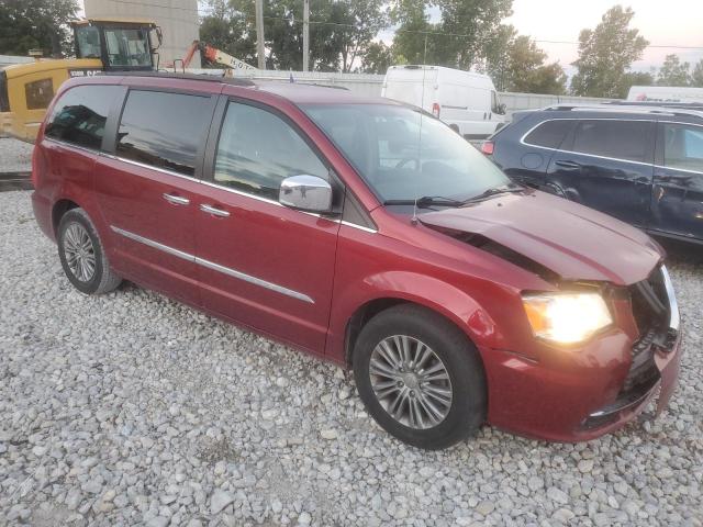2C4RC1CG6GR208669 - 2016 CHRYSLER TOWN & COU TOURING L MAROON photo 4