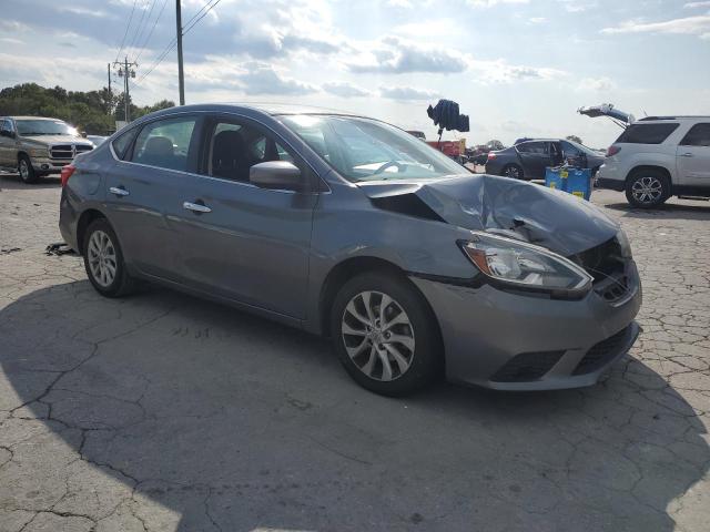 3N1AB7AP6JL655919 - 2018 NISSAN SENTRA S GRAY photo 4