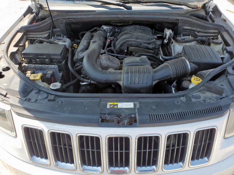 1C4RJEAG2EC157869 - 2014 JEEP GRAND CHER LAREDO Weiß Foto 12