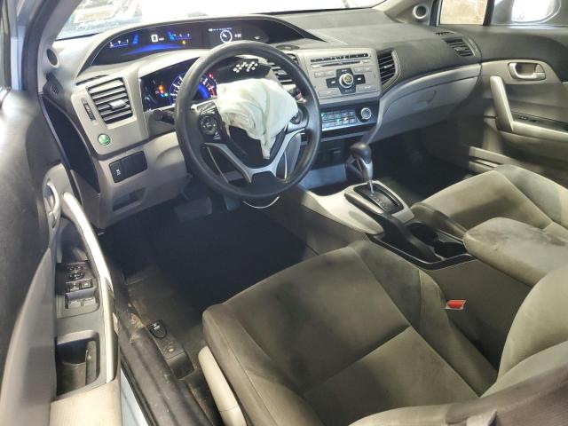 2HGFG3B53CH550732 - 2012 HONDA CIVIC LX SILVER photo 8