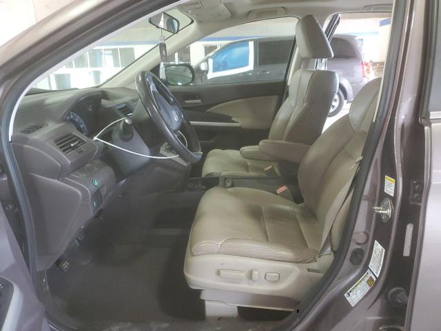 5J6RM4H73DL040141 - 2013 HONDA CR-V EXL BROWN photo 7