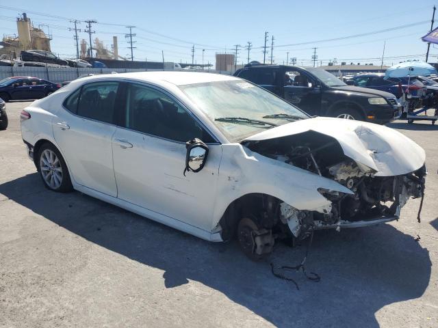 4T1C11AK6LU332923 - 2020 TOYT CAMRY LE WHITE photo 4