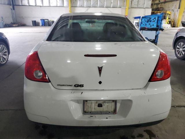 1G2ZA5EB8A4166955 - 2010 PONTIAC G6 WHITE photo 6