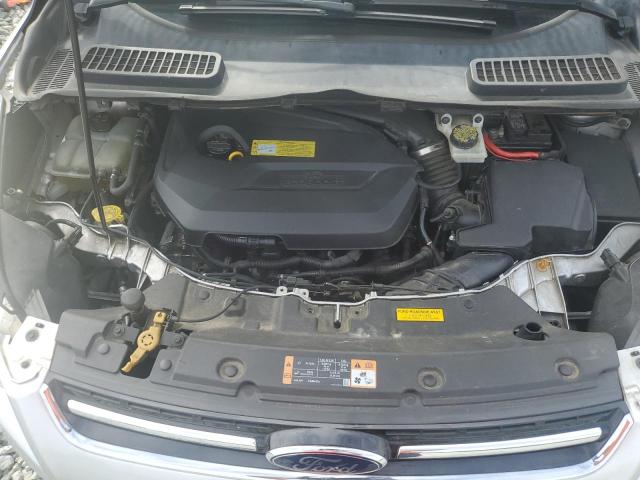 1FMCU0JX3EUB49513 - 2014 FORD ESCAPE TITANIUM 银色 照片 12